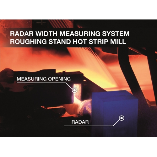 Low-maintenance radar width measuring system enables a significant improvement in width performance in hot mills 